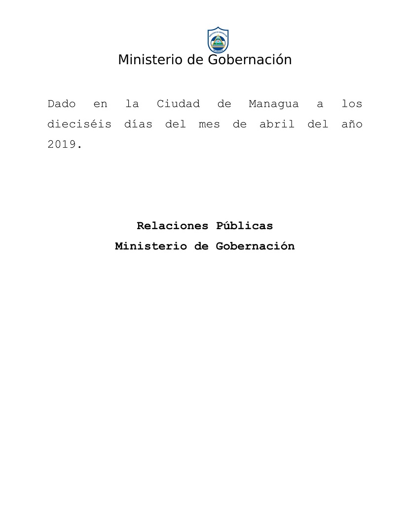 GOBERNACION